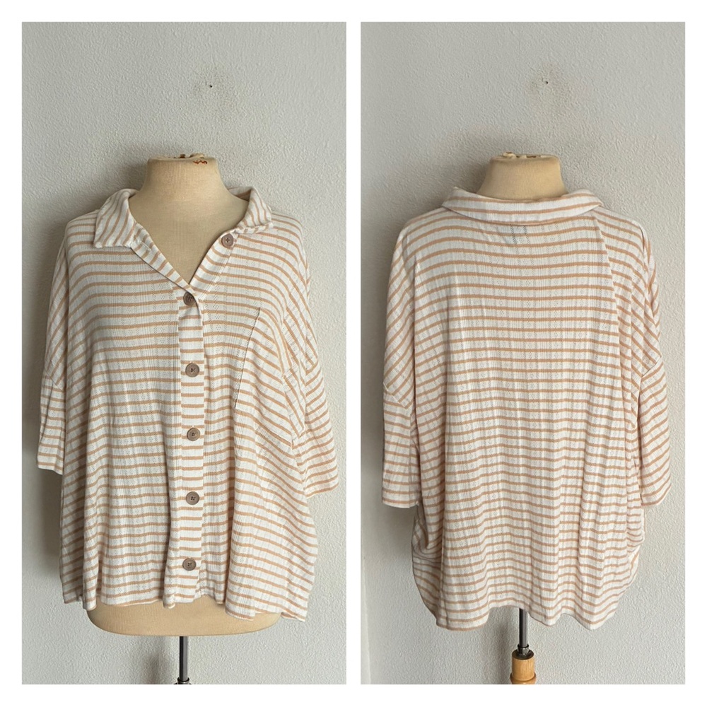 Torrid Knit Button Down - image 1